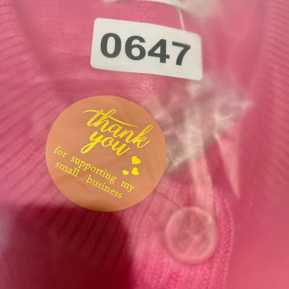 NEW SMILING PINKER Women's Cardigan Sweater Button Down Chunky KnitwearXXXL PINK - Picture 12 of 16